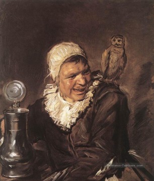  Abbe Tableaux - Portrait de Malle Babbe Siècle d’or néerlandais Frans Hals